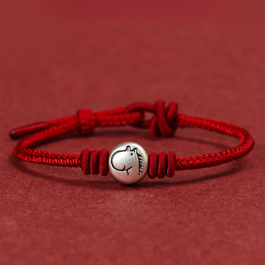 999 Silver Horse Bracelet
