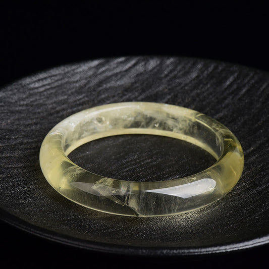 Citrine Quartz Cuff Bangle