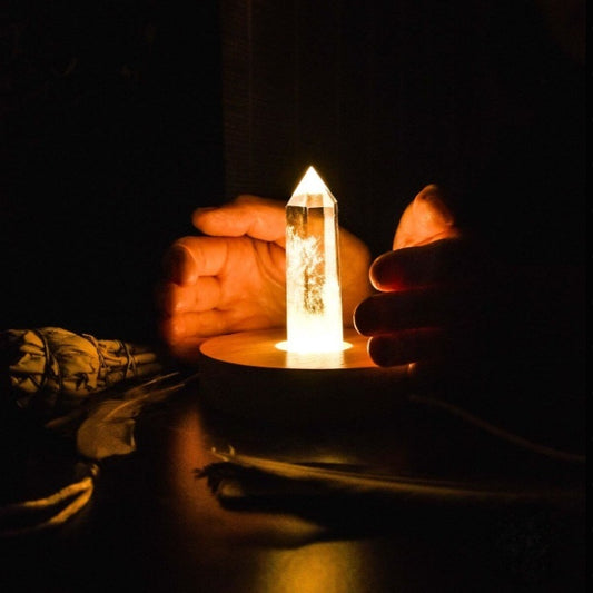 Clear Quartz Night Light