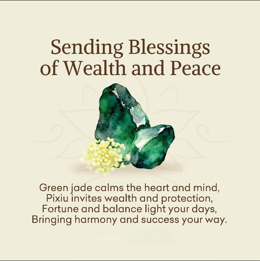 Cyan Jade Pixiu Bracelet