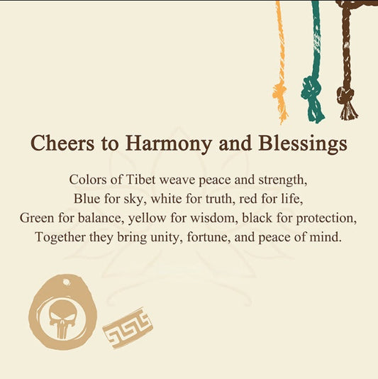 Tibetan Braided Rope Bracelet