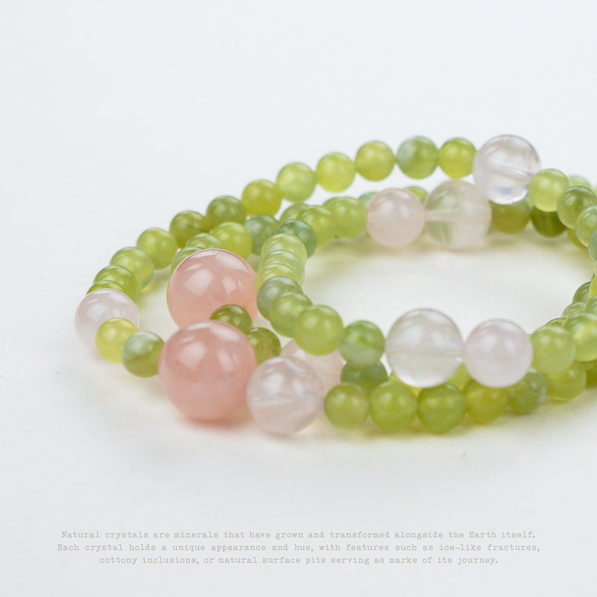 Spring Within Crystal Wrap Bracelet