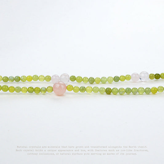 Spring Within Crystal Wrap Bracelet