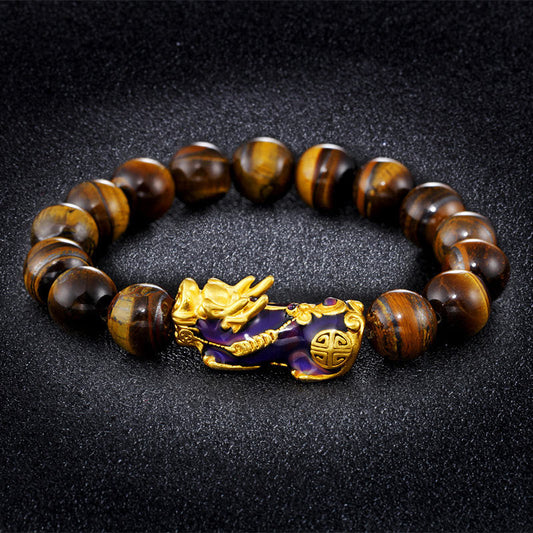Tibetan Handcrafted Tiger's Eye Bracelet