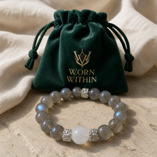 Northern Lights Labradorite & Moonstone Bracelet