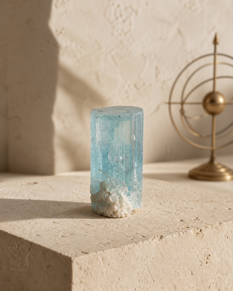Natural Aquamarine crystal