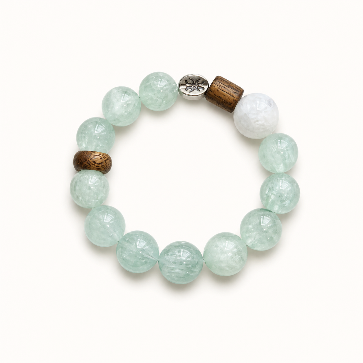 Mint Serenity Crystal Bracelet