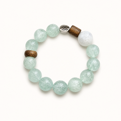 Mint Serenity Crystal Bracelet