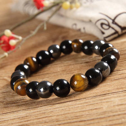 Tibetan Tiger's Eye Jewelry Set