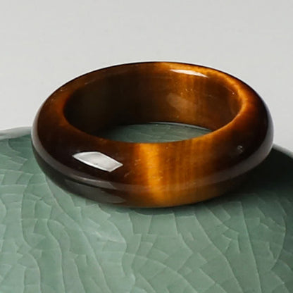 Tiger's Eye Stone Ring