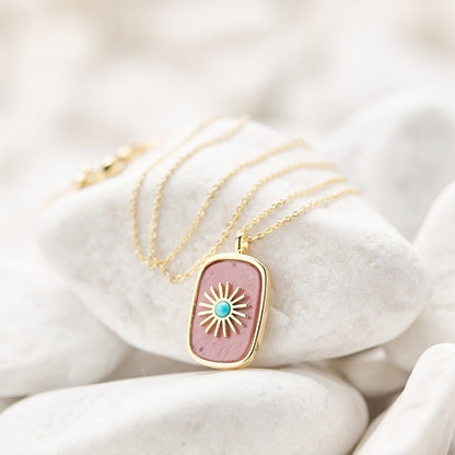 Crystal Sunflower Necklace