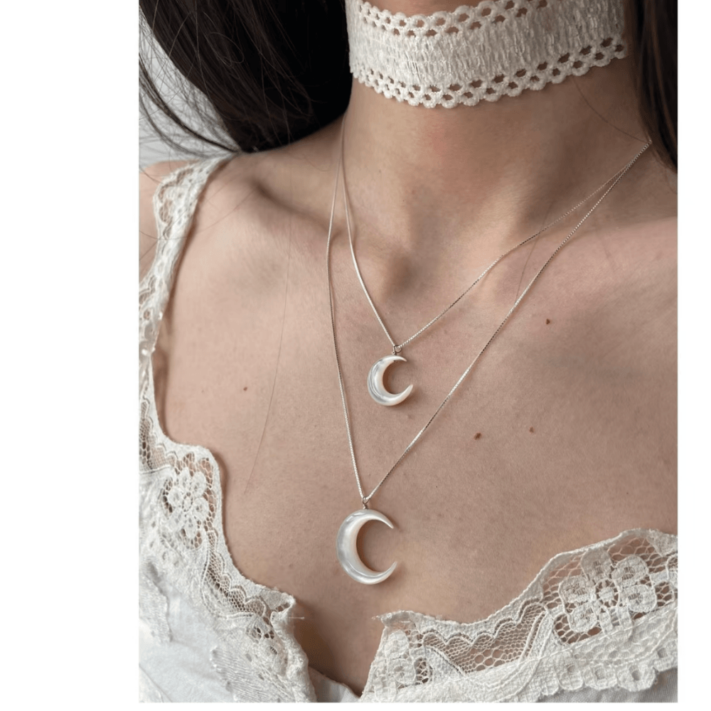 Moonlight Mother-of-Pearl Necklace