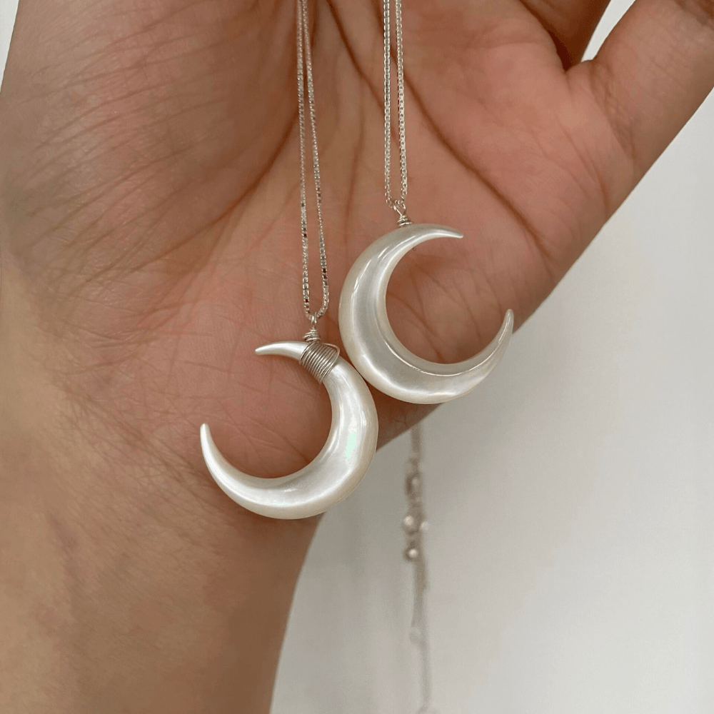 Moonlight Mother-of-Pearl Necklace