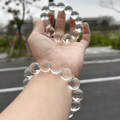 Water Bubble Clear Quartz Bracelet
