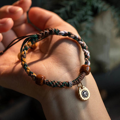 Tibetan Braided Rope Bracelet