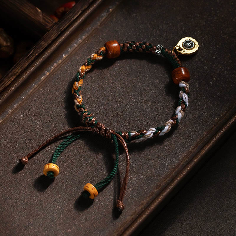 Tibetan Braided Rope Bracelet