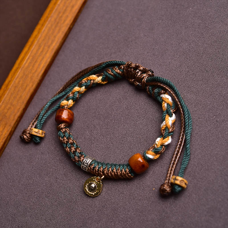 Tibetan Braided Rope Bracelet