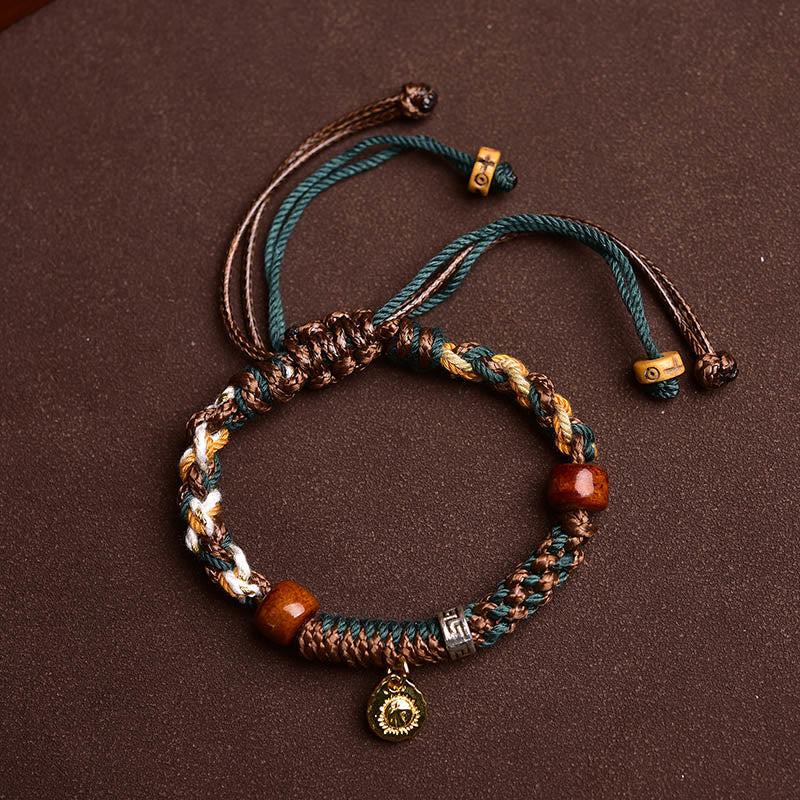 Tibetan Braided Rope Bracelet