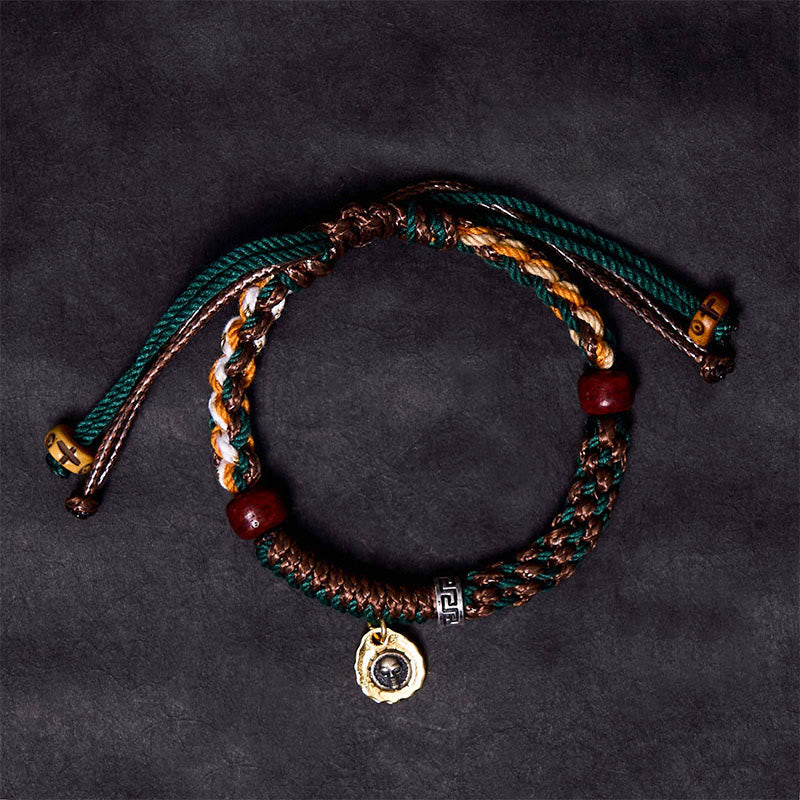 Tibetan Braided Rope Bracelet