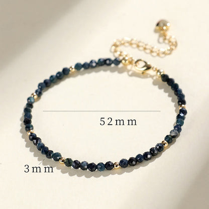 Indicolith Turmalin Kupferperlen Armband