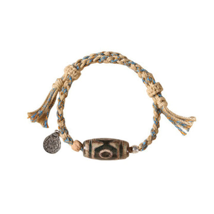 Dzi Bead String Bracelet