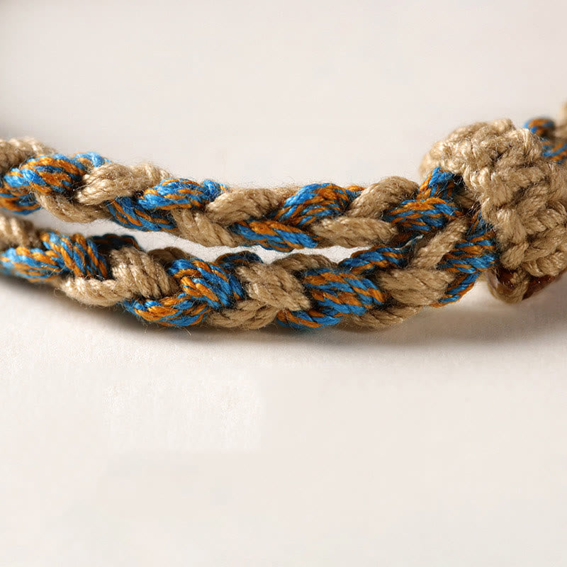 Dzi Bead String Bracelet