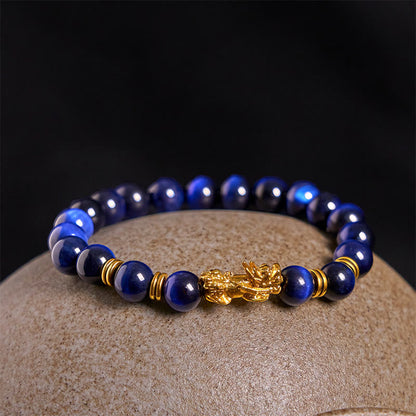 Tiger's Eye Pixiu Bracelet
