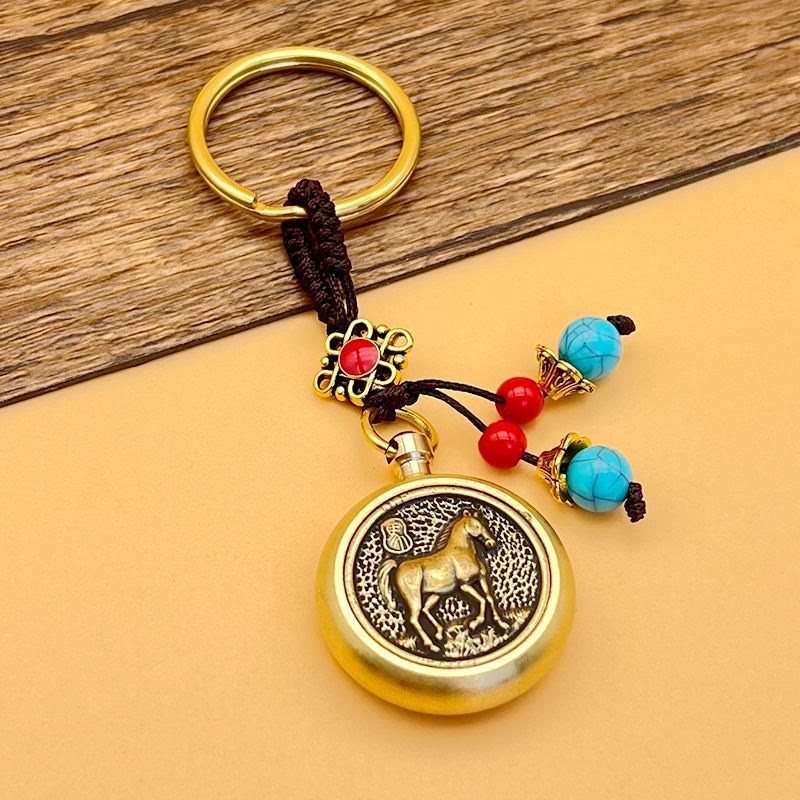 Horse Charm Keychain