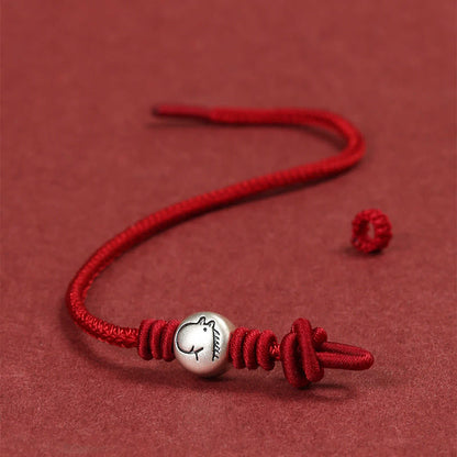 999 Silver Horse Bracelet