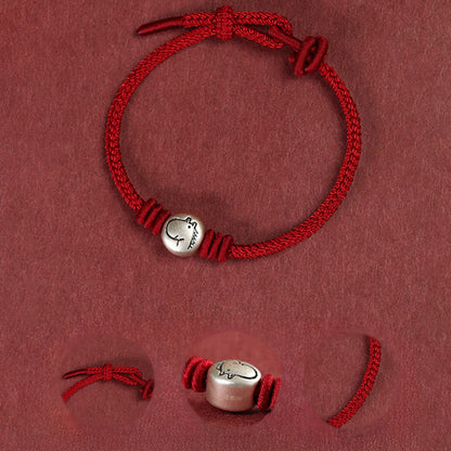 999 Silver Horse Bracelet