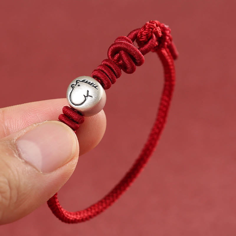 999 Silver Horse Bracelet