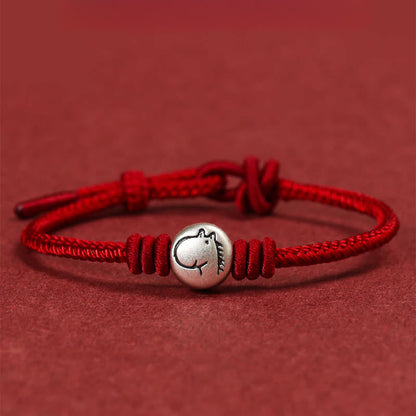 999 Silver Horse Bracelet