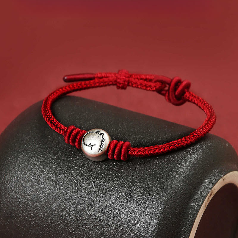 999 Silver Horse Bracelet