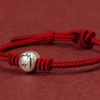 999 Silver Horse Bracelet