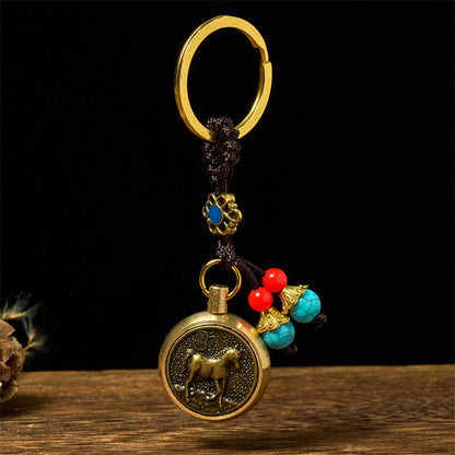 Horse Charm Keychain