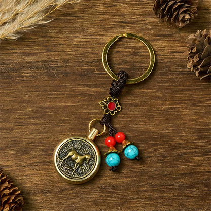 Horse Charm Keychain