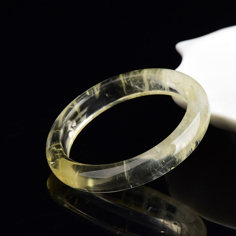 Citrine Quartz Cuff Bangle