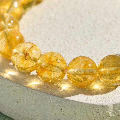 Citrine Pixiu 14–16cm Bracelet