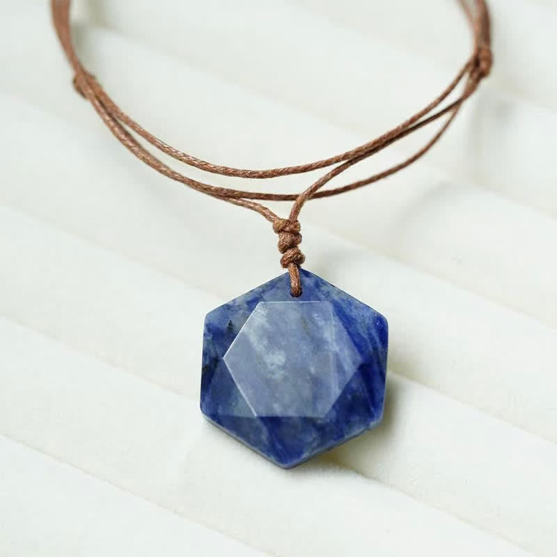 Clear Quartz Star of David Necklace