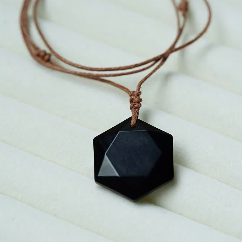 Clear Quartz Star of David Necklace