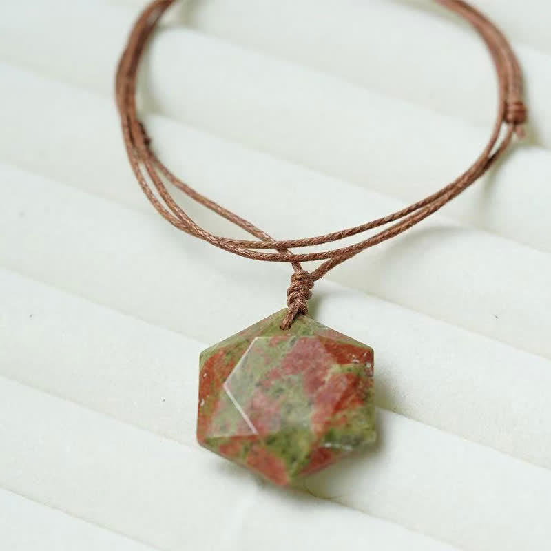 Clear Quartz Star of David Necklace