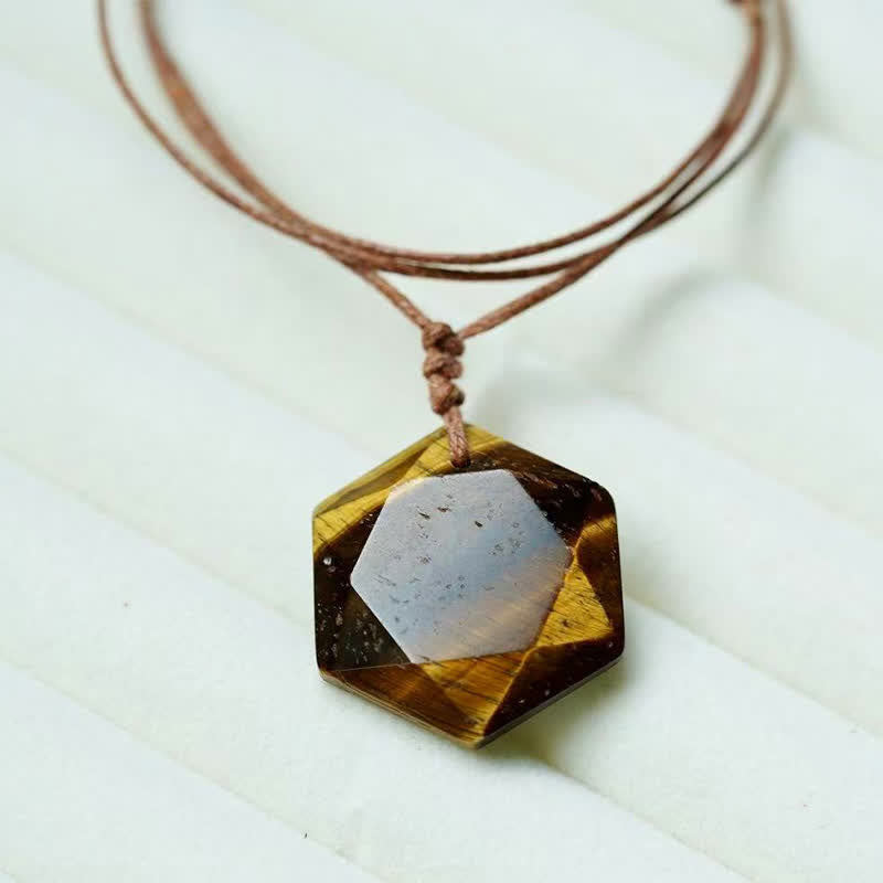 Clear Quartz Star of David Necklace
