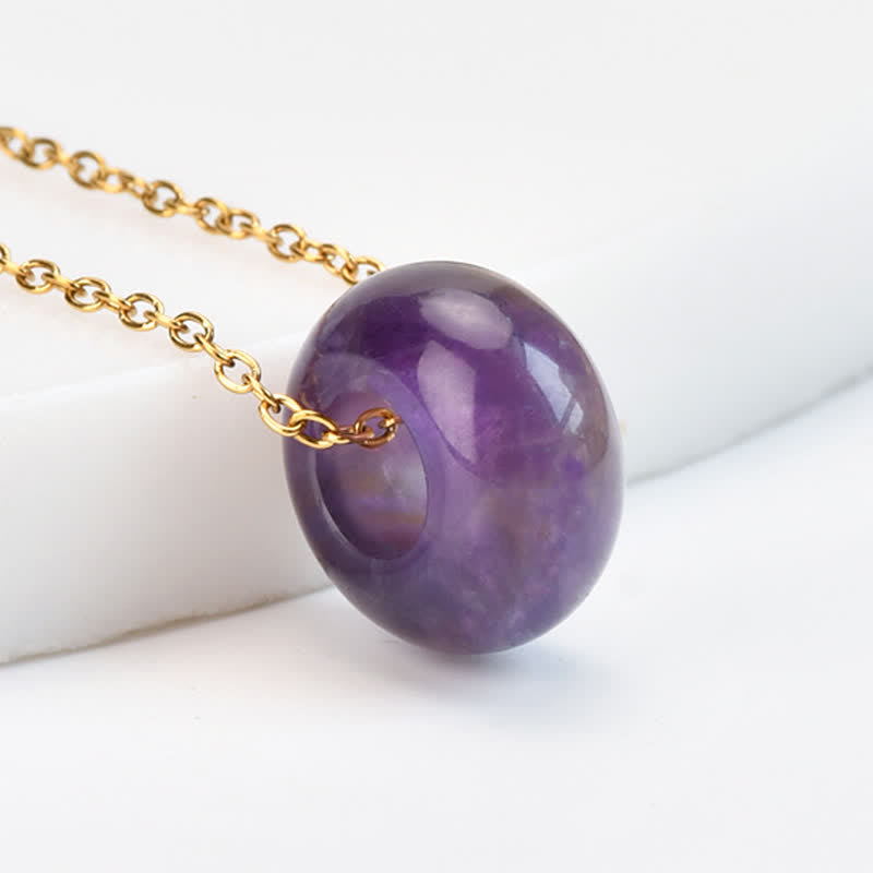 Rose Quartz Aventurine Round Necklace