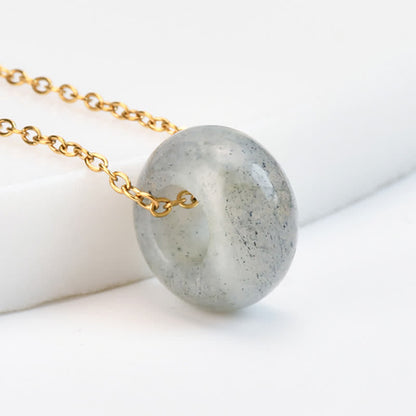 Rose Quartz Aventurine Round Necklace