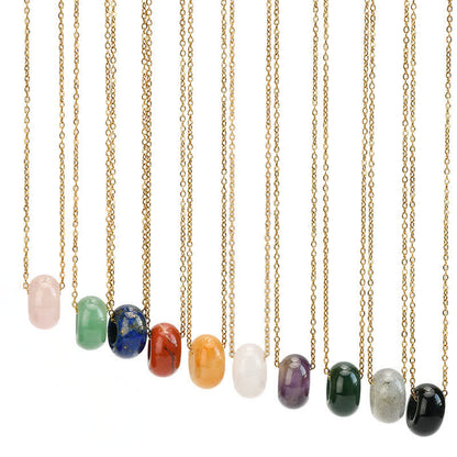 Rose Quartz Aventurine Round Necklace