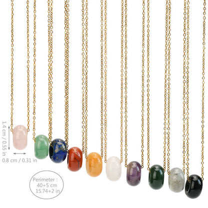 Rose Quartz Aventurine Round Necklace