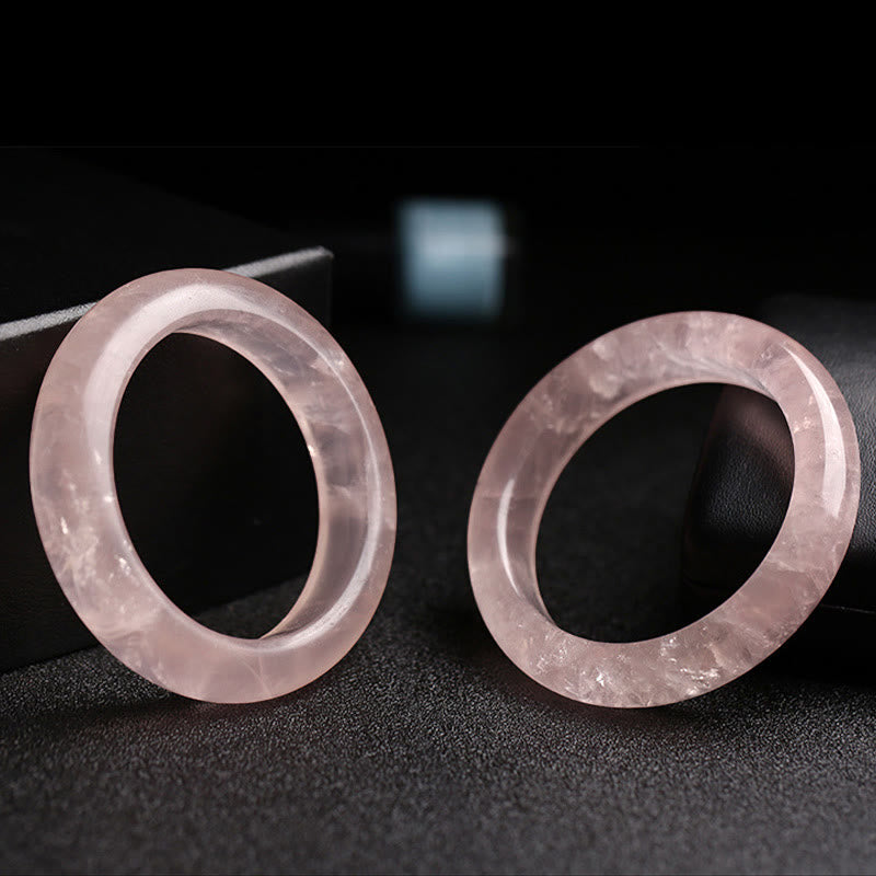 Rose Quartz Bangle