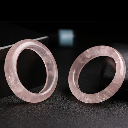 Rose Quartz Bangle