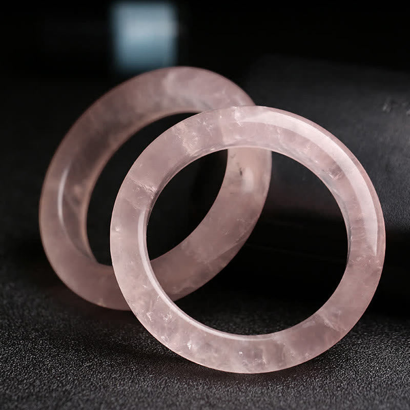 Rose Quartz Bangle