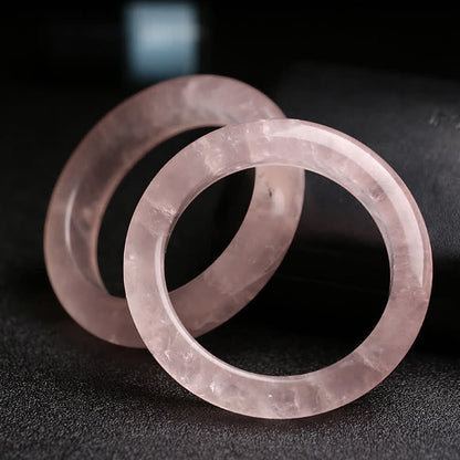 Rose Quartz Bangle